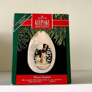 Hallmark Winter Surprise Egg Penguin Keepsake Christmas Ornament in box